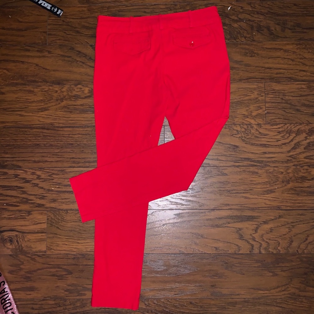 Red pants